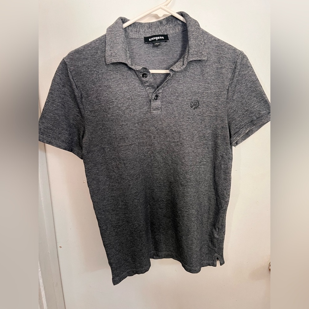 Express Charcoal Polo Shirt